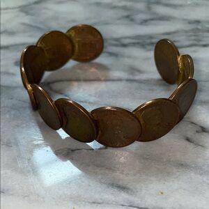 Antique Coin Bracelet